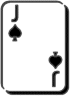 Jack of Spades Playing Cards