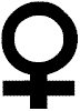 Venus Symbol Glyph
