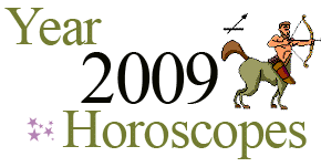 Year 2009 Sagittarius Horoscope