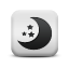 crescent moon button