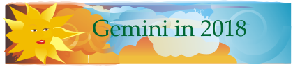 Gemini Horoscope Preview for 2018