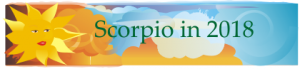 Scorpio Preview Horoscope 2018
