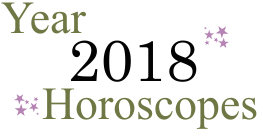 year 2018 horoscopes