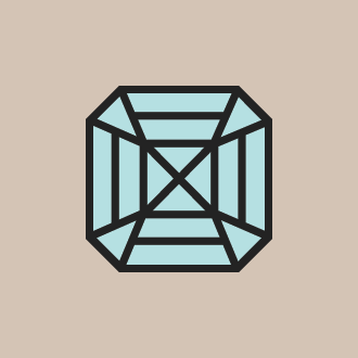 Illustration of a diamond stone