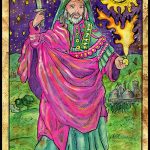 Major Arcana #1 - The Magician - Tarot card from the Fantasy Deck