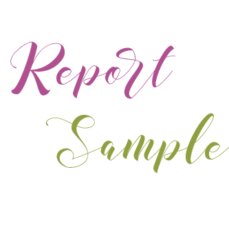 text that reads "report sample"