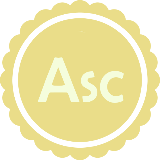 Ascendant Symbol on a yellow badge
